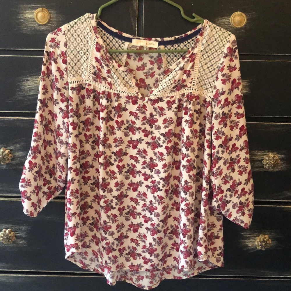 Flower blouse